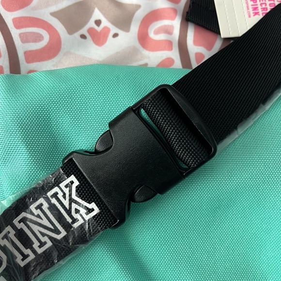 NWT PINK Victoria Secret Turquoise Belt Bag - Picture 5 of 5